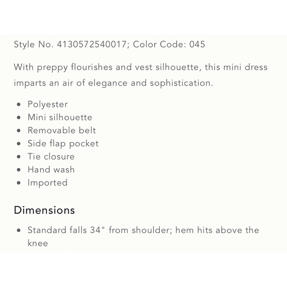 Anthropologie Sleeveless Vest Mini Dress Baby Blue NWT Size XL - Picture 10 of 11